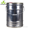 Tin Bucket 20Liter black metal drums barrel with spout Manufactory